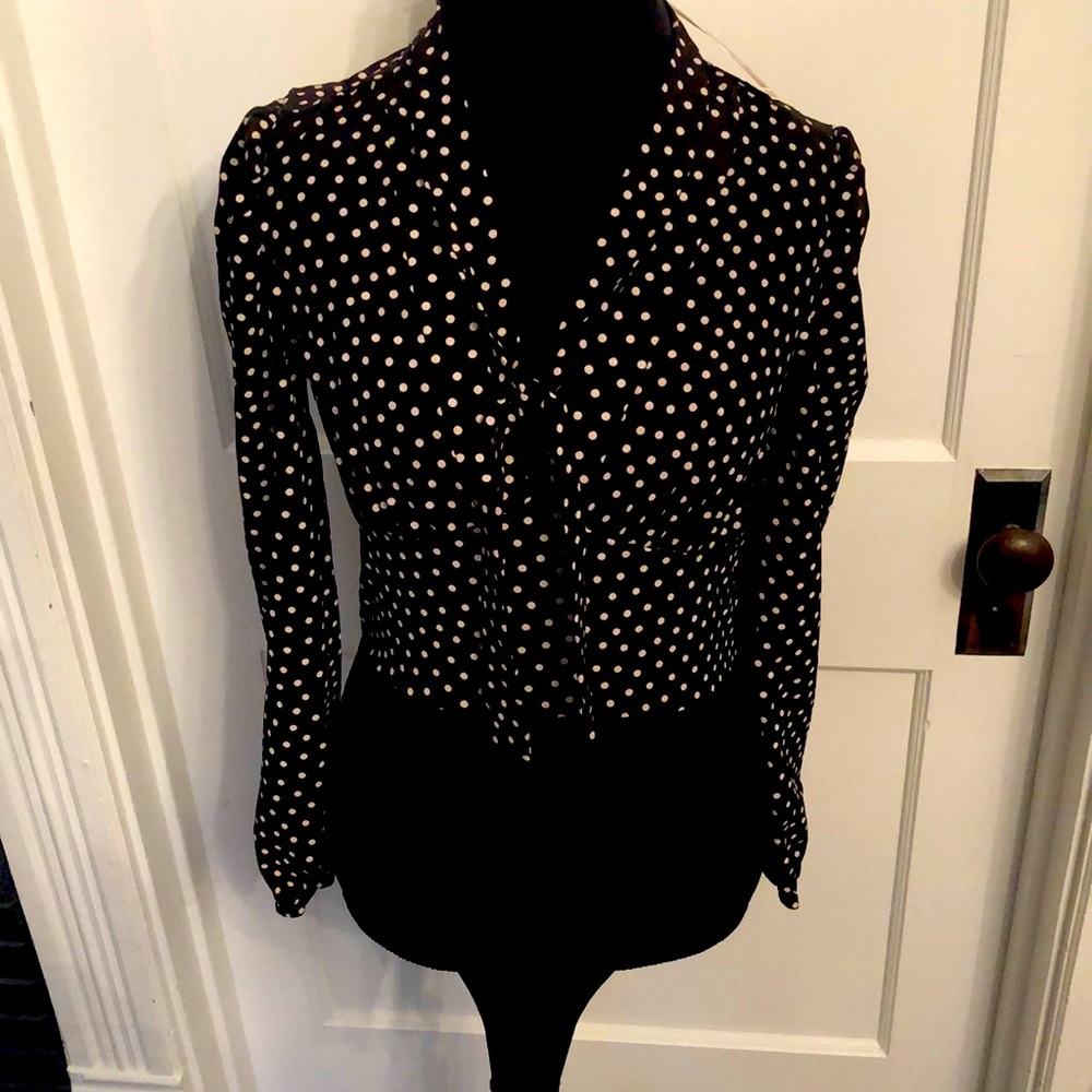 Polka dot bodysuit